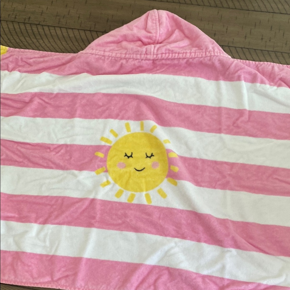Pottery Barn Kids rugby stripe sun baby Towel